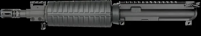 Rock River Arms Completed Upper Receiver A4 .223/5.56mm 10.5 Inch Barrel 1-7 Twist 1/2-28 Thread R4 Handguard A2 Flash Hide Black - Upper Receiver for AR-15 - view 1