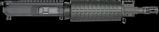 Rock River Arms Completed Upper Receiver A4 9MM Luger 10.5 Inch Barrel 1-10 Twist 1/2-36 Thread R4 Handguard A2 Flash Hider Black - Upper Receiver for AR-15 - view 1