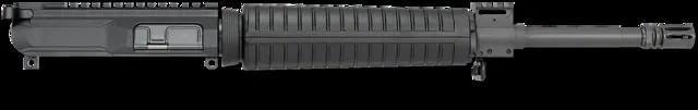Rock River Arms Completed Upper Receiver Carbine A4 9MM Luger 16 Inch Barrel 1-10 Twist 1/2-36 Thread R4 Handguard A2 Flash Hider Black - Upper Receiver for AR-15 - view 1
