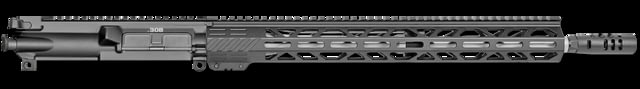 Rock River Arms Completed Upper Receiver X-1 .308/7.62x51mm 18 Inch Barrel 1-10 Twist 5/8-24 Threat Free-Float Handguard Brake Black - Upper Receiver for AR-15, vista 1
