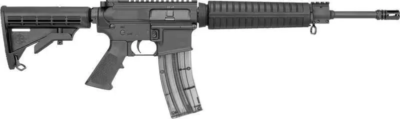 Rock River Arms LAR-22 Mid A4 22L1855A Rifle, .22 LR, 16" Barrel, 25+1, Semi-Auto, Aluminum Receivers, 6-Pos Stock. - Complete Rifle - view 1