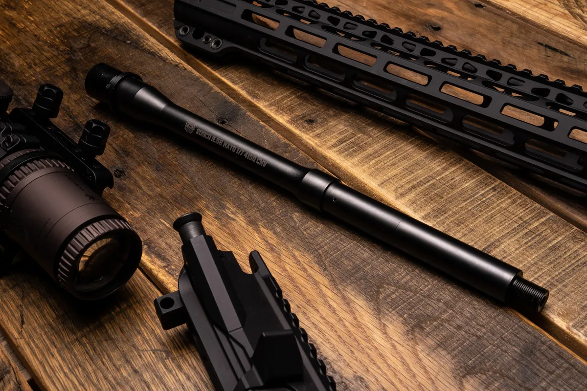 Rosco Manufacturing Bloodline 12.5" 5.56 M4 1:7 Twist Black Nitride Cabine Barrel - Barrel for AR-15 - view 1