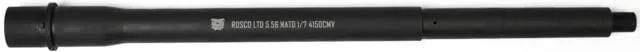 Rosco Manufacturing Husky 5.56 Nato Threaded Barrel Phosphate/Chrome Mid Length Black 14.5in - Barrel for AR-15 - view 1