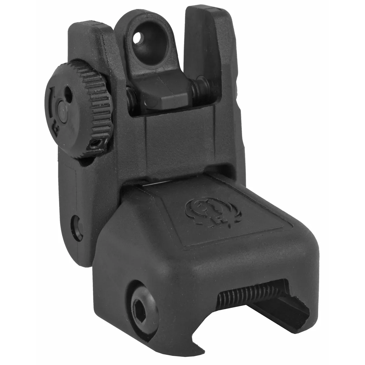 Ruger Rapid Deploy Rear Sight, Back up Sight, Fits Picatinny, Black Polymer - Iron Sights for AR-15 - view 1