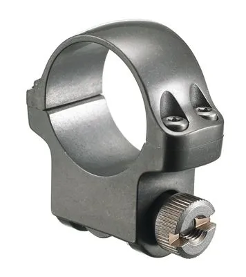 Ruger Standard, Ring, 1" Medium(4), Stainless Finish, 4K, Sold Individually - Optic Mount, vista 1