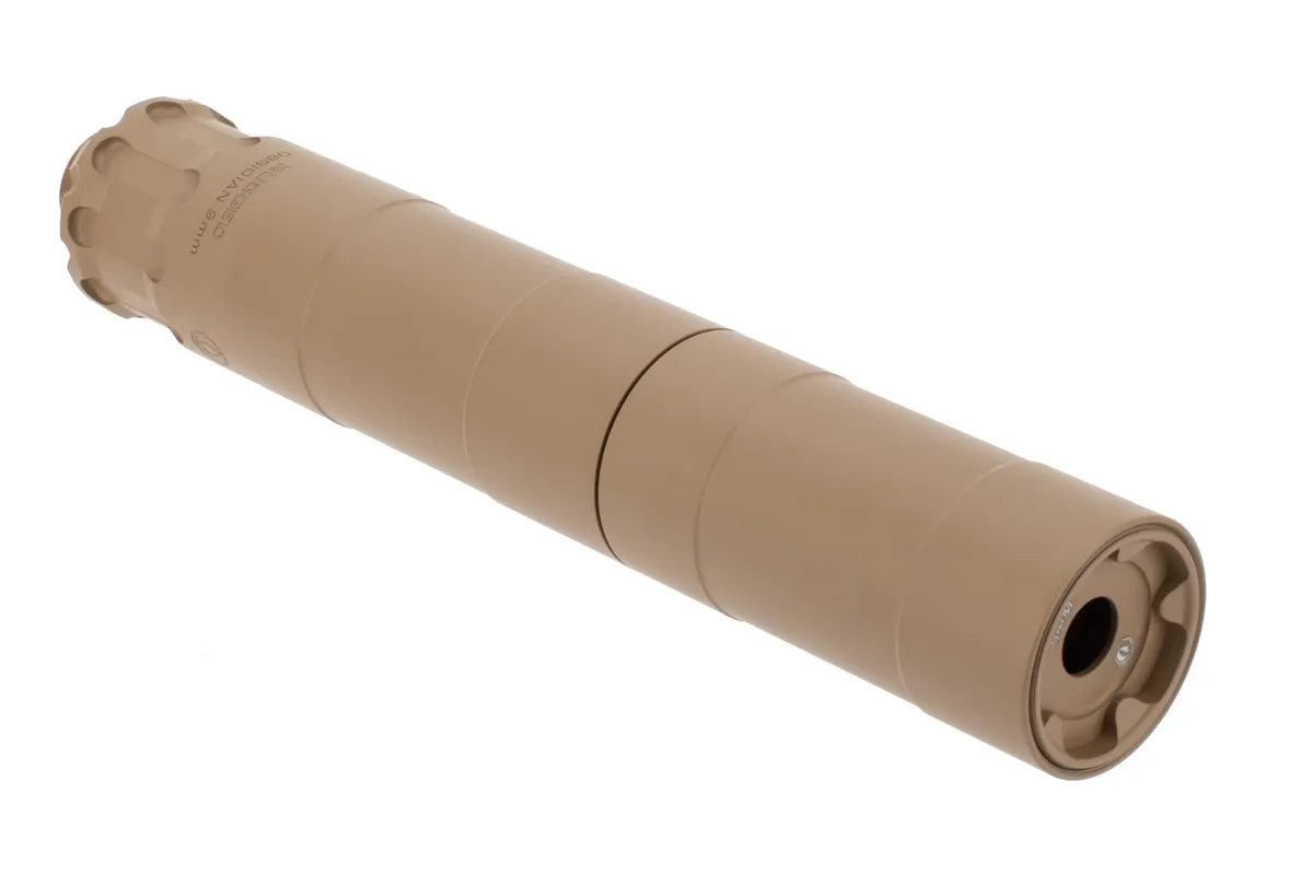 Rugged Suppressors Rugged Obsidian 9™ Adaptable 9mm Suppressor - FDE - Suppressor, vista 1