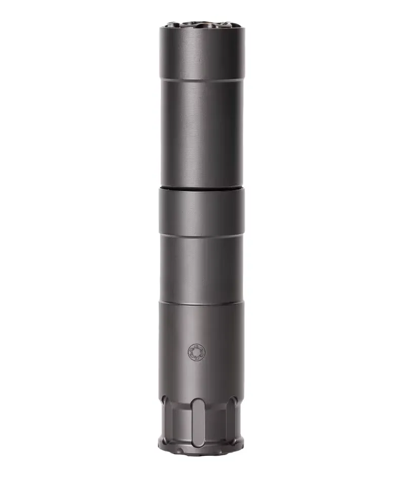 Rugged Suppressors Rugged Oculus 22 22LR Rimfire Suppressor - Black Cerokote Finish - OCU22 - Suppressor, vista 1