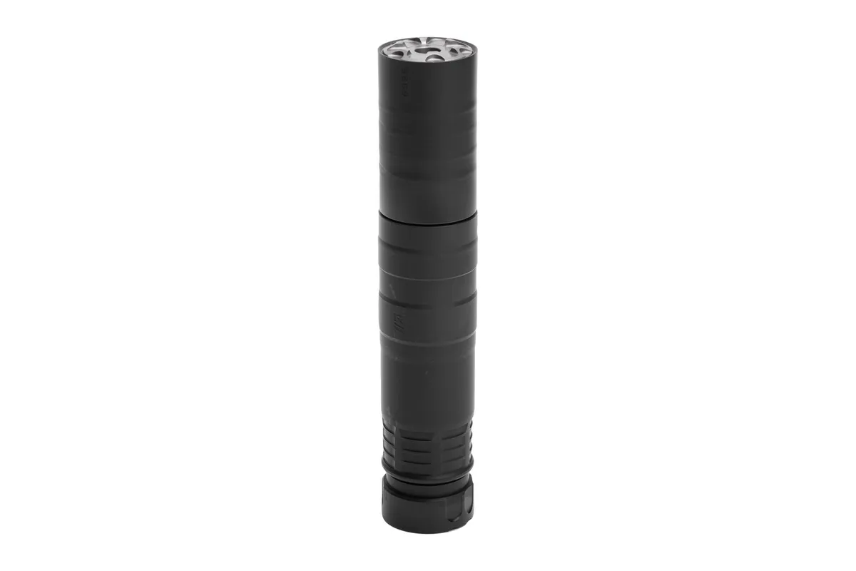 Rugged Suppressors Rugged Radiant762 7.62 QD Rifle Suppressor - Black - RAD01762 - Suppressor, vista 2