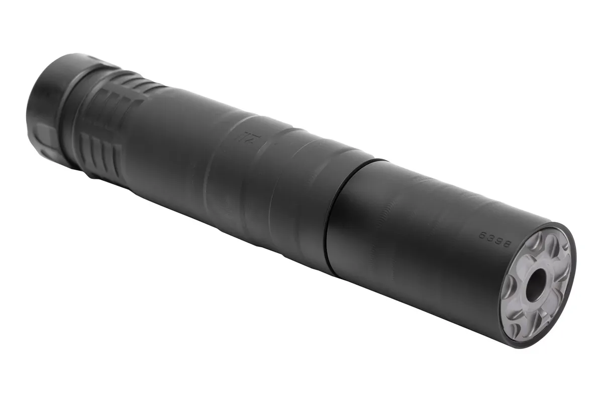 Rugged Suppressors Rugged Radiant762 7.62 QD Rifle Suppressor - Black - RAD01762 - Suppressor, vista 1