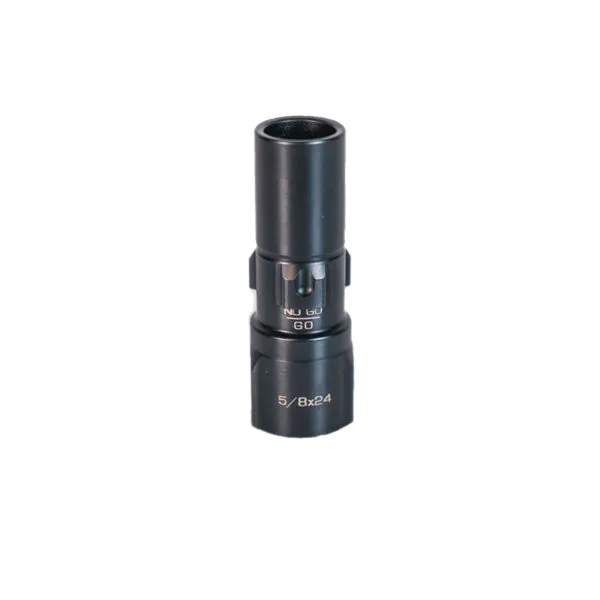 Rugged Suppressors Rugged Suppressor 3-Lug Adapter 5/8-24, Black - Durable and Convenient Suppressor Mounting - OA008 - Suppressor, vista 1