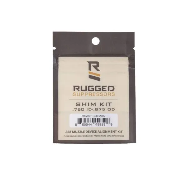Rugged Suppressors Rugged Suppressor Shim Kit - Essential Accessory for Suppressor Alignment - SA017 - Muzzle Device for AR-15 - view 1