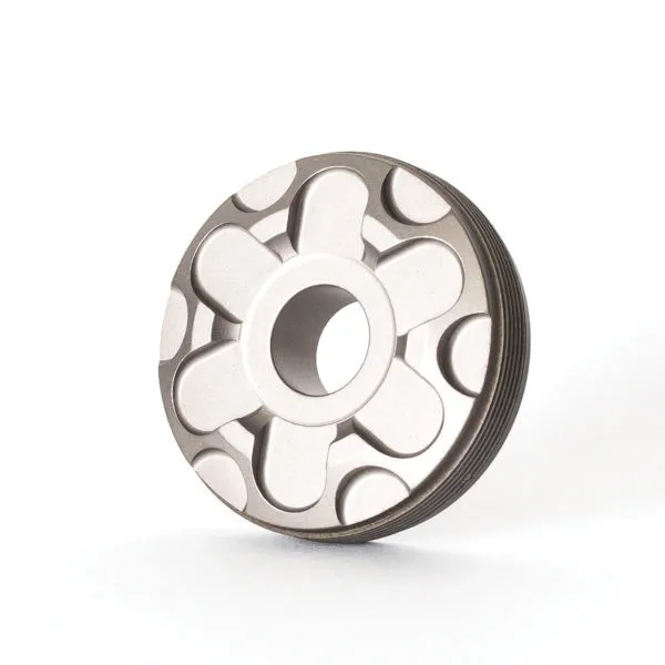 Rugged Suppressors 7.62 Ti Front Cap, Titanium - FC005 - Suppressor - view 1