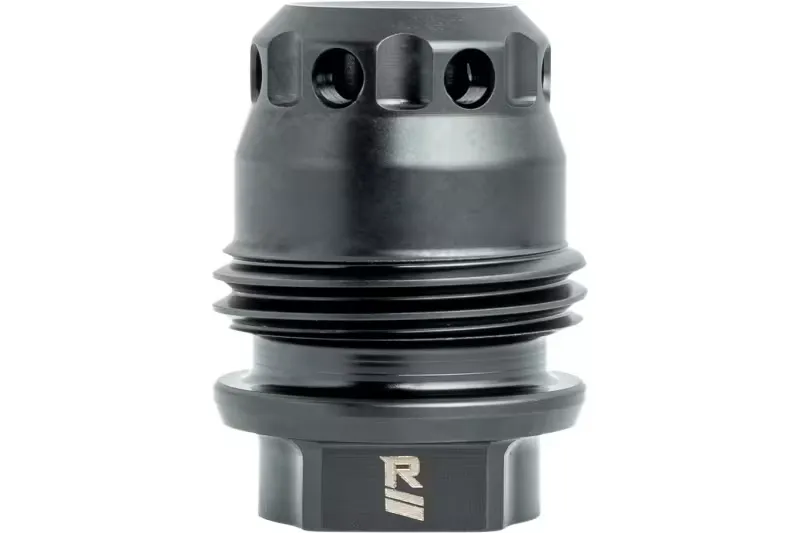 Rugged Suppressors MB023 M2 Brake 338 Cal (8.6mm), M18x1.5 tpi, Dual Taper Locking System, Fits R.U.M. Mount - Suppressor, vista 1