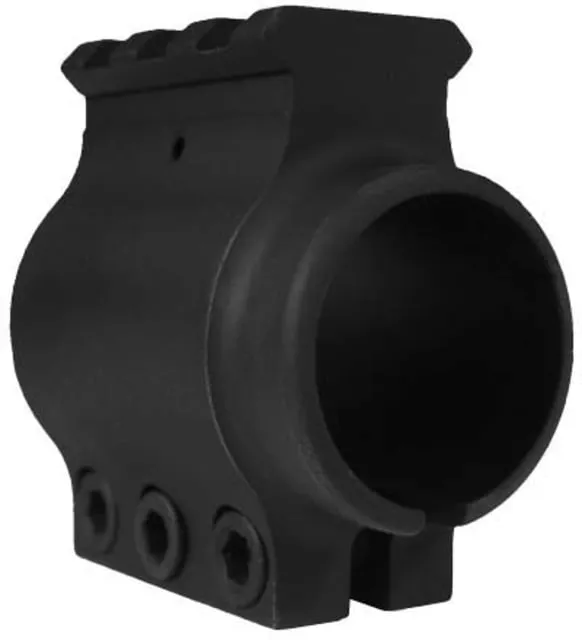 Sadlak Industries SADLAK Picatinny Rail Gas Block Low Profile .936 Bore Diameter Black Hardcoat - Gas Block for AR-15 - view 1