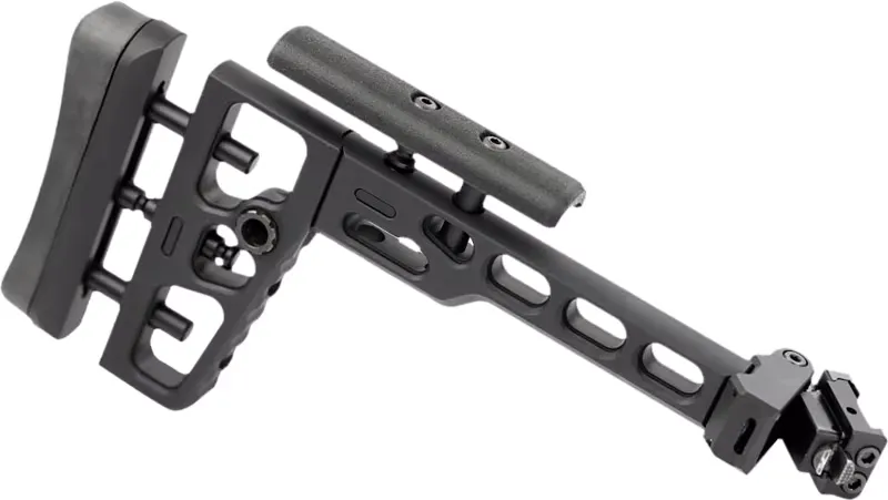 Samson 040614101 S.A.S Black Anodized Folding Picatinny Adapter - Handguard for AR-15 - view 1