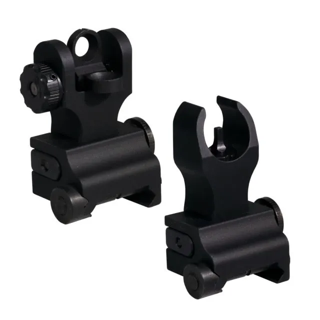 Samson HK Fornt/ SP Rear Top Mounted Deployable Front and Rear Sight Black QF-HK-SP PKG - Rear Sight for AR-15, vista 1