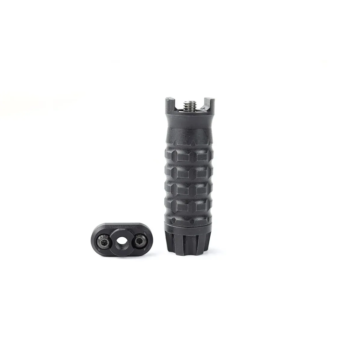 Samson Manufacturing Corp. MLOK Short Vertical Grip, Grenade Style, Black 04-05102-01 - Foregrip for AR-15 - view 1