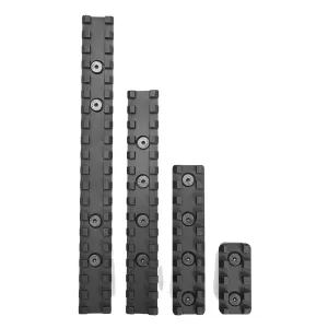 Samson Manufacturing KeyMod 4" 6061 T6 Aluminum Picatinny Rail Kit, Hardcoat Anodized Black - KM-4-KIT - Handguard for AR-15 - view 1