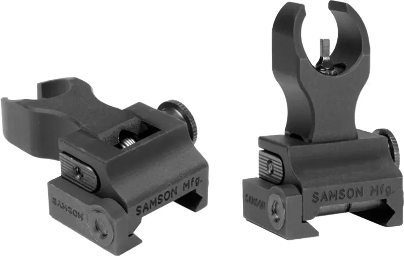 Samson Manufacturing Quick Flip Sight Front, Black - 02-00033-01 - Iron Sights for AR-15 - view 1