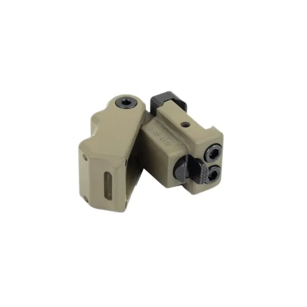 Samson Picatinny Side Folding Stock Adapter Fits Sig Sauer MCX/MPX, Flat Dark Earth - Buffer Tube Assembly for AR-15, vista 1