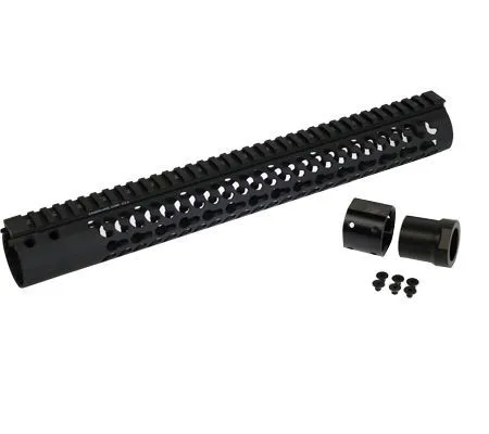 Samson RTR Series Handguard 15in for Ruger RPR w/Gen 1 to Gen 2 Conv. Kit Black - Handguard for AR-15 - view 1