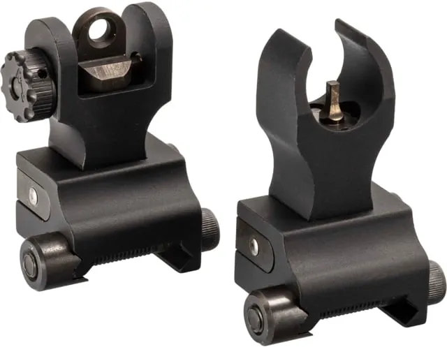 Samson True Back Up Top Mounted Deployable Front and Rear Sight Black - Rear Sight for AR-15 - view 1