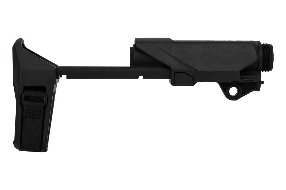 SB Tactical HBPDW 9mm Stabilizing Brace With Buffer Assembly, Black - HBAR9-01-SB - Stock & Brace for AR-15 - view 2