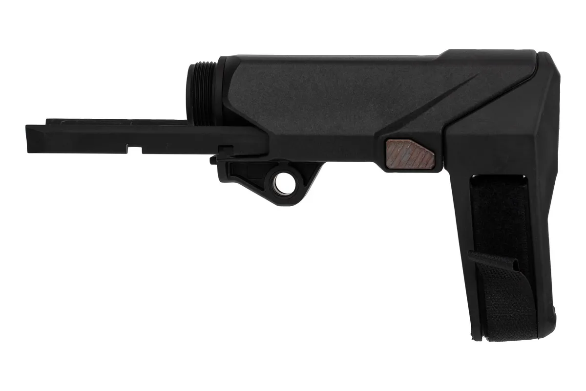 SB Tactical HBPDW 9mm Stabilizing Brace With Buffer Assembly, Black - HBAR9-01-SB - Stock & Brace for AR-15 - view 1
