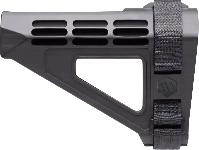 SB Tactical SBM4 AR Pistol Stabilizing Brace W/ SBT Logo, Black - SBM4-01-SB - Stock & Brace for AR-15 - view 1