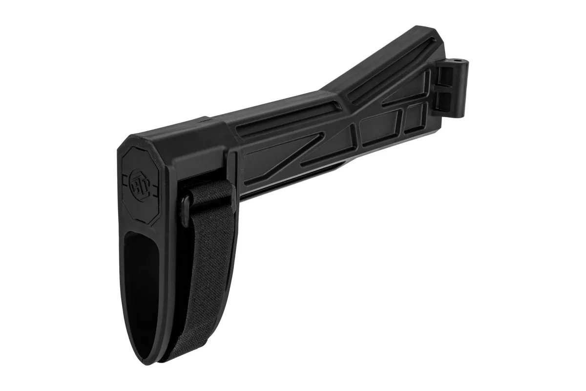 SB Tactical SBT-G2 Side Folding Stabilizing Brace, Black - SBT2-01-SB - Stock & Brace for AR-15 - view 3