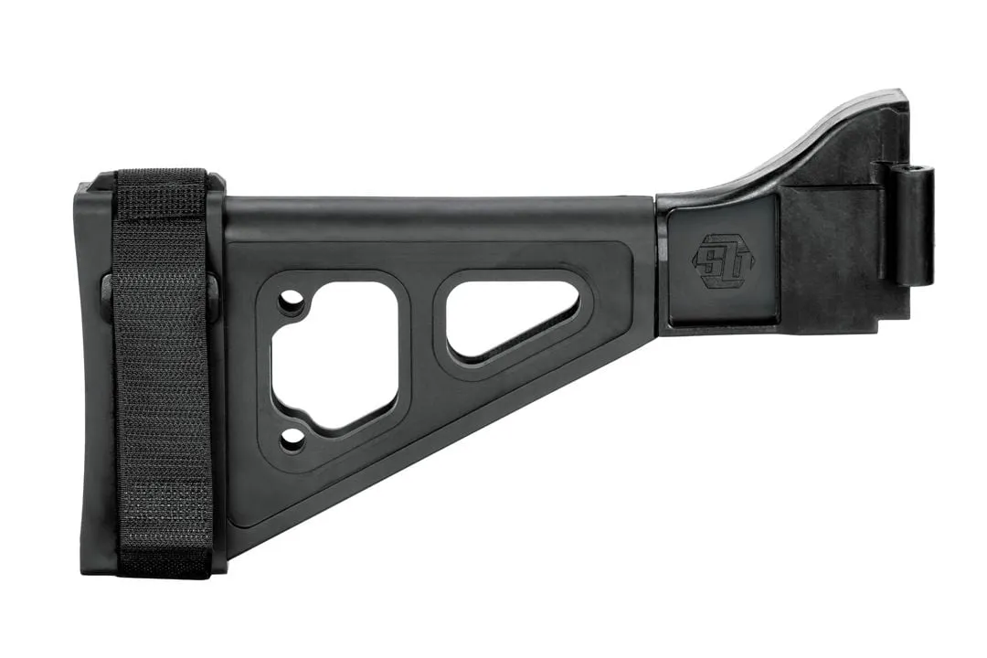 SB Tactical SBT Side-Folding Pistol Stabilizing Brace, Black - SBT-01-SB - Stock & Brace for AR-15 - view 2