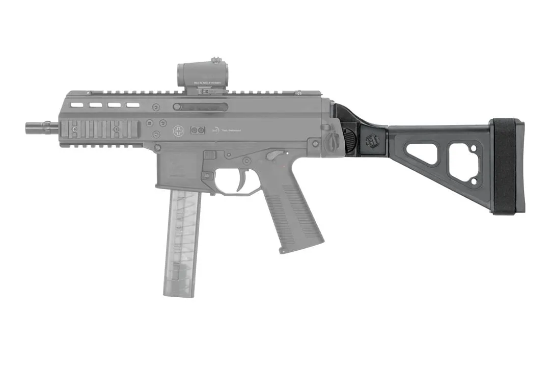 SB Tactical SBT Side-Folding Pistol Stabilizing Brace, Black - SBT-01-SB - Stock & Brace for AR-15 - view 3
