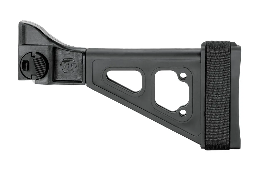 SB Tactical SBT Side-Folding Pistol Stabilizing Brace, Black - SBT-01-SB - Stock & Brace for AR-15 - view 1