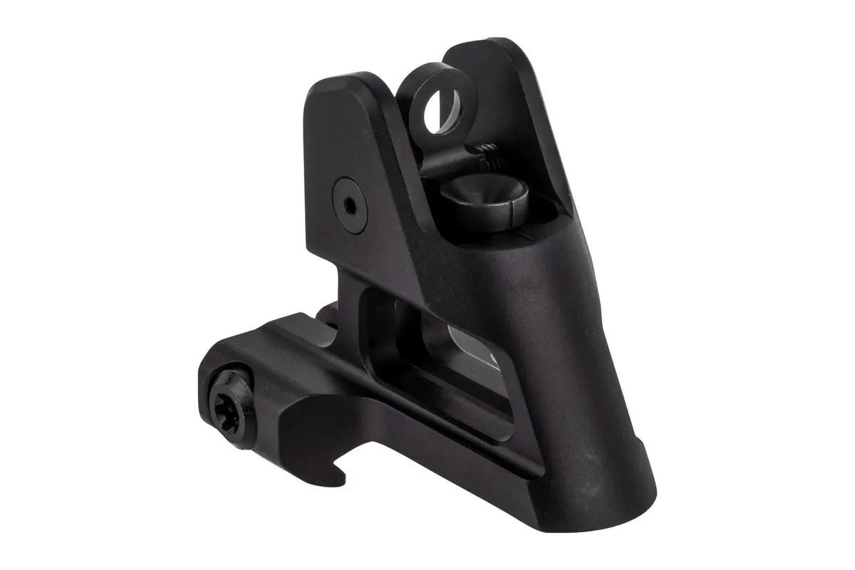 Scalarworks Ar-15 Peak Fixed Iron Rear Sight Black - Iron Sights for AR-15 - view 1
