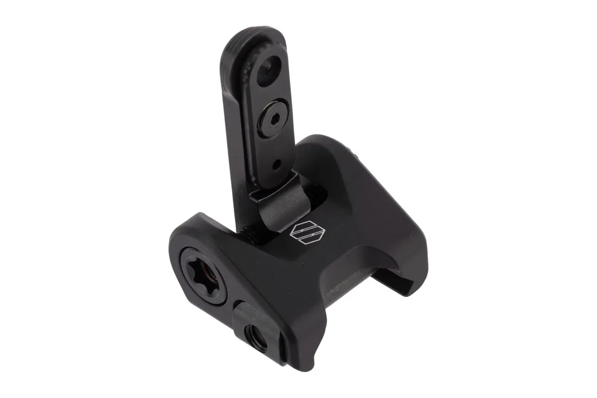 Scalarworks PEAK/02 Folding Rear Iron Sight - 1.57" - Rear Sight for AR-15, vista 1