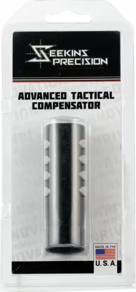 Seekins Precision Atc Muzzle Brake - Melonited Black - 5/8x24 - Muzzle Device for AR-15 - view 1