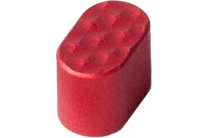 Seekins Precision Billet Ar-15 Magazine Release Button - Red - Magazine Release for AR-15, vista 1
