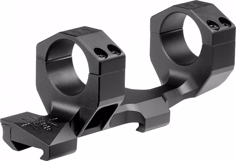 Seekins Precision MXM Scope Base & Ring Combo 1-Piece Cantilever 30mm, Matte Black, 20" MOA - 10640010 - Optic Mount, vista 1