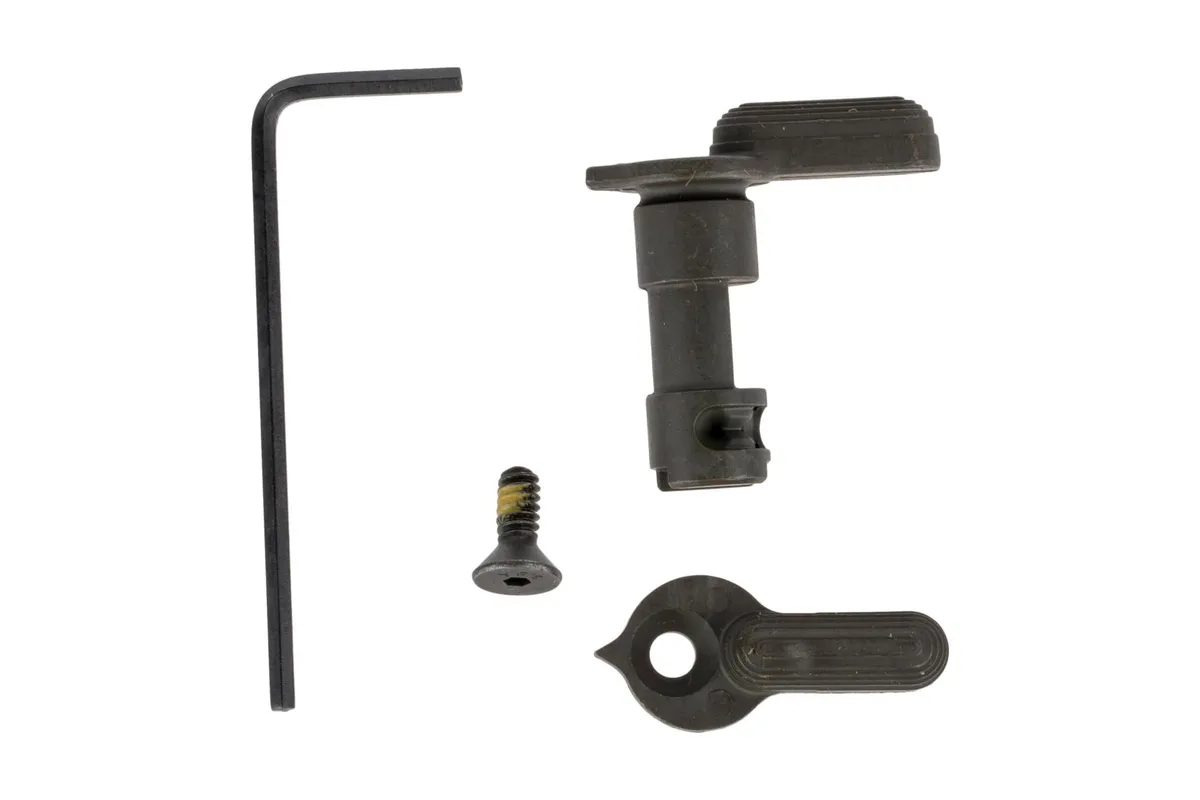 Lewis Machine & Tool Semi-Auto Ambidextrous Safety Selector - Safety for AR-15, vista 1