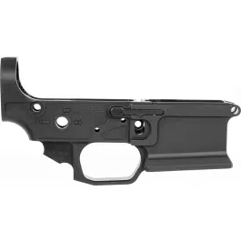 Sharps Bros SBLR08F Livewire Stripped Lower Black Anodized Finish 7075-T6 Aluminum Material Compatible with Mil-Spec for AR-Platform - Lower Receiver for AR-15 - view 1