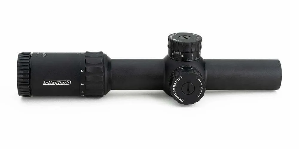 Shepherd Scopes Rogue 1-8x24 30mm R-MIL Reticle Rifle Scope, Black - 4080RGE.1.8.RMIL - Rifle Scope, vista 1