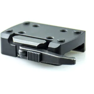 Shield Sights QD Picatinny Mount for SMS & RMS Sights Matte Black - Optic Mount, vista 1