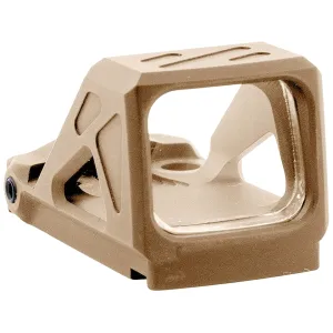 Shield Sights RMSsc Mini Sub Compact Reflex Red Dot Sight 3.25 MOA Dot Glass Lens FDE - Optic - view 1