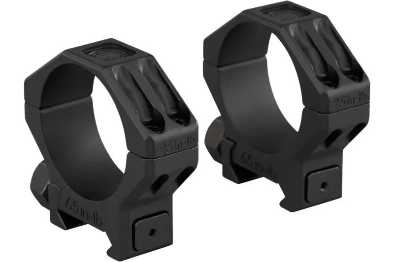 Sig Sauer Alpha 6 Scope Ring Set, Rings, 35mm Tube, Medium Height, Black Anodized, MPN SOA65002. - Optic Mount - view 2