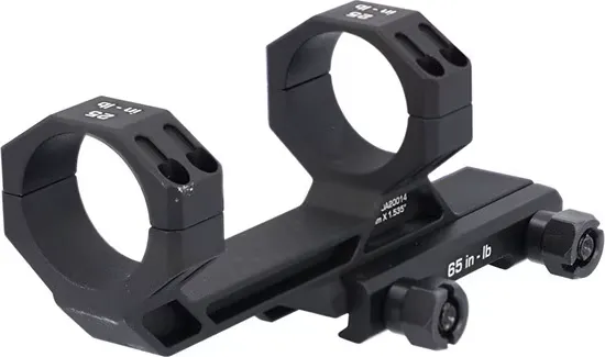 Sig Sauer ALPHA-MSR 1-Piece Cantilever Picatinny Scope Mount 34mm Rings Matte Black - Optic Mount - view 1