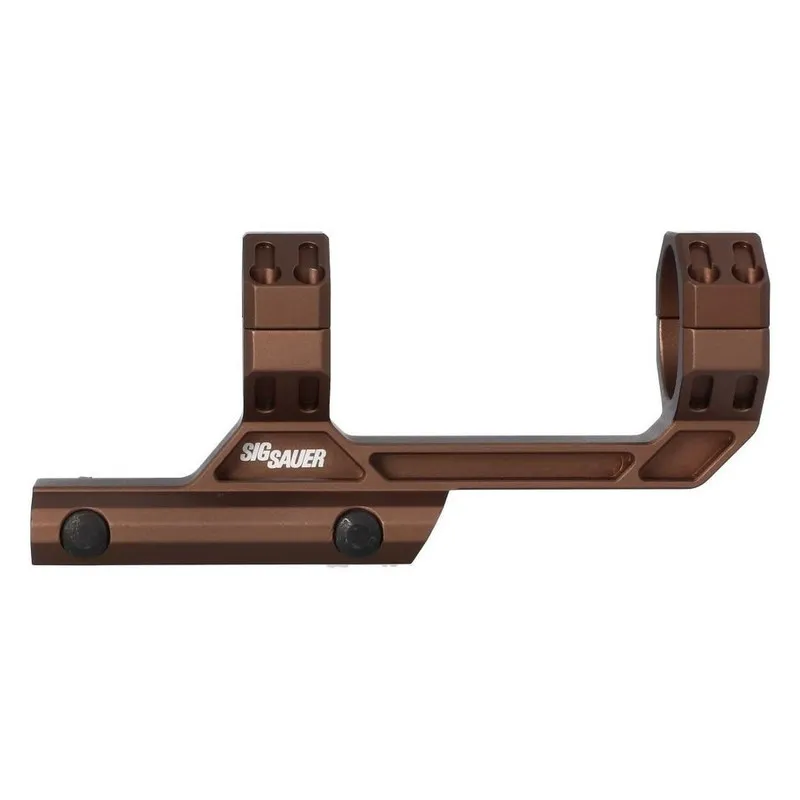 SIG SAUER Alpha MSR 34mm Coyote Brown Scope Mount (SOA20017) - Optic Mount, vista 1