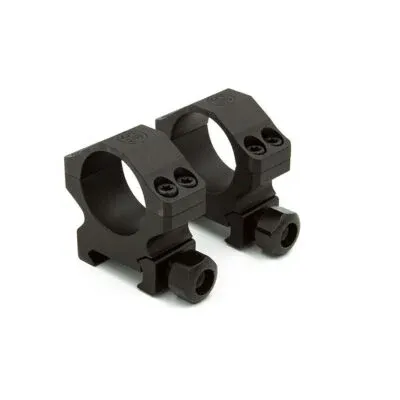 Sig Sauer ALPHA1 34mm Low 0.8” Aluminum Black Hunting Scope Rings - Optic Mount - view 1