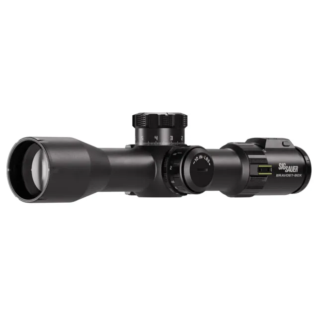 SIG SAUER BRAVO6T-BDX 3-18x44mm 35mm Tube Rifle Scope First Focal Plane MRAD Milling 2.0 Black - Rifle Scope, vista 1