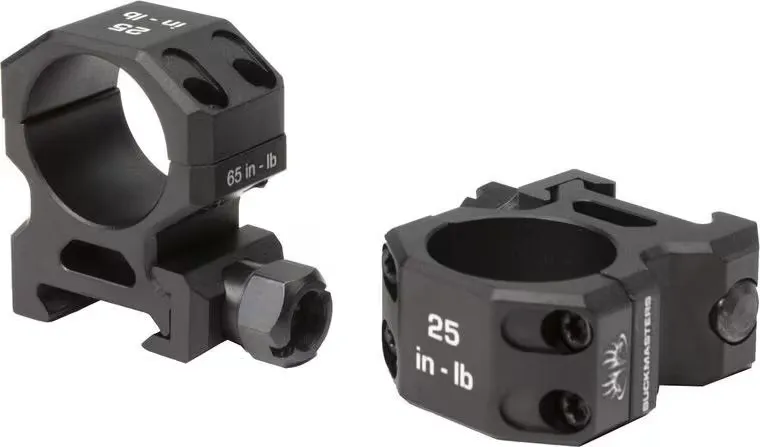 Sig Sauer BUCKMASTER Hunting Ring 1" Med Black Aluminum Picatinny - Optic Mount - view 1