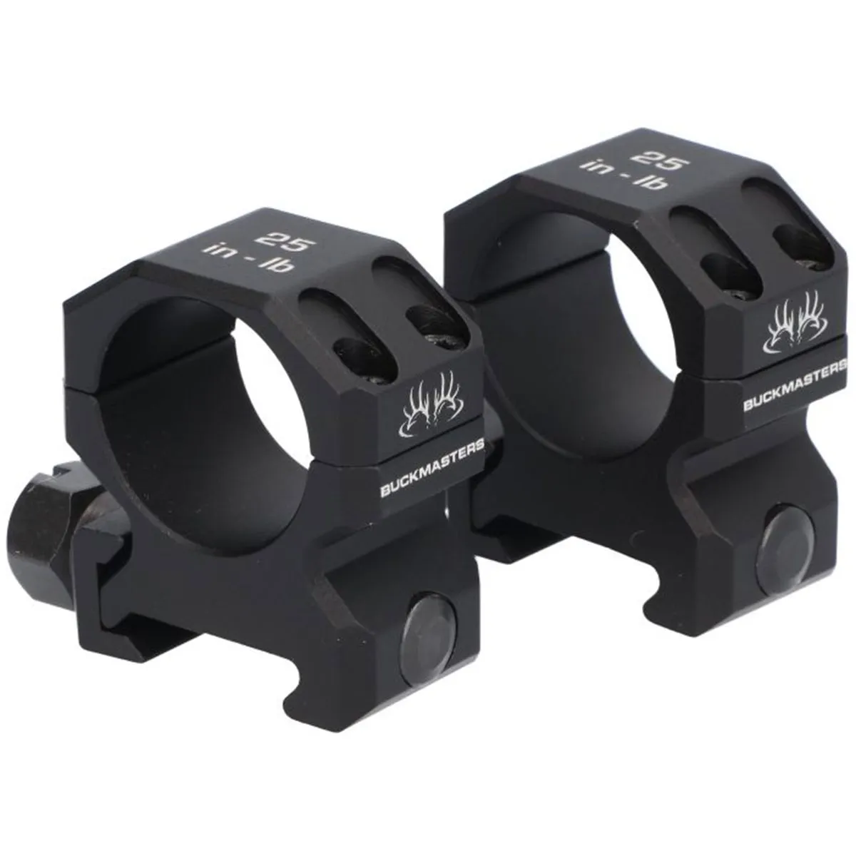 Sig Sauer Buckmasters 1" Med .94" Alum Matte Black Scope Rings - Optic Mount - view 1